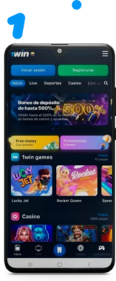 descarga de la app 1win